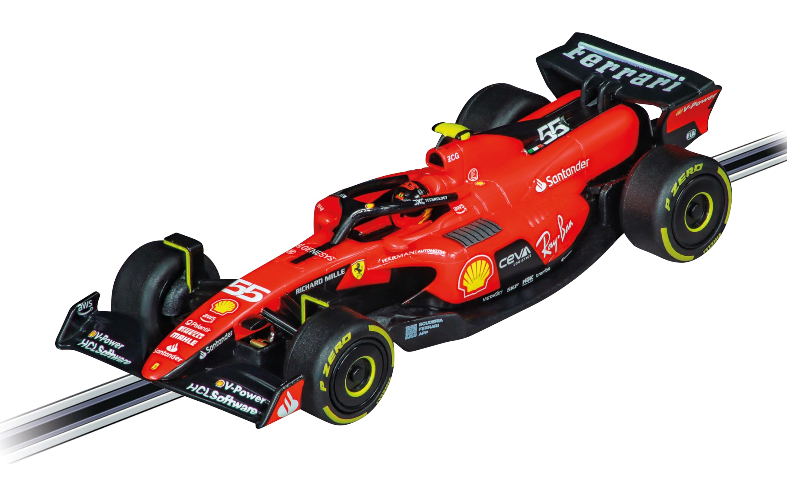 Amazon | Carrera 64239 フェラーリ SF-23 C. Sainz 1:43スケール