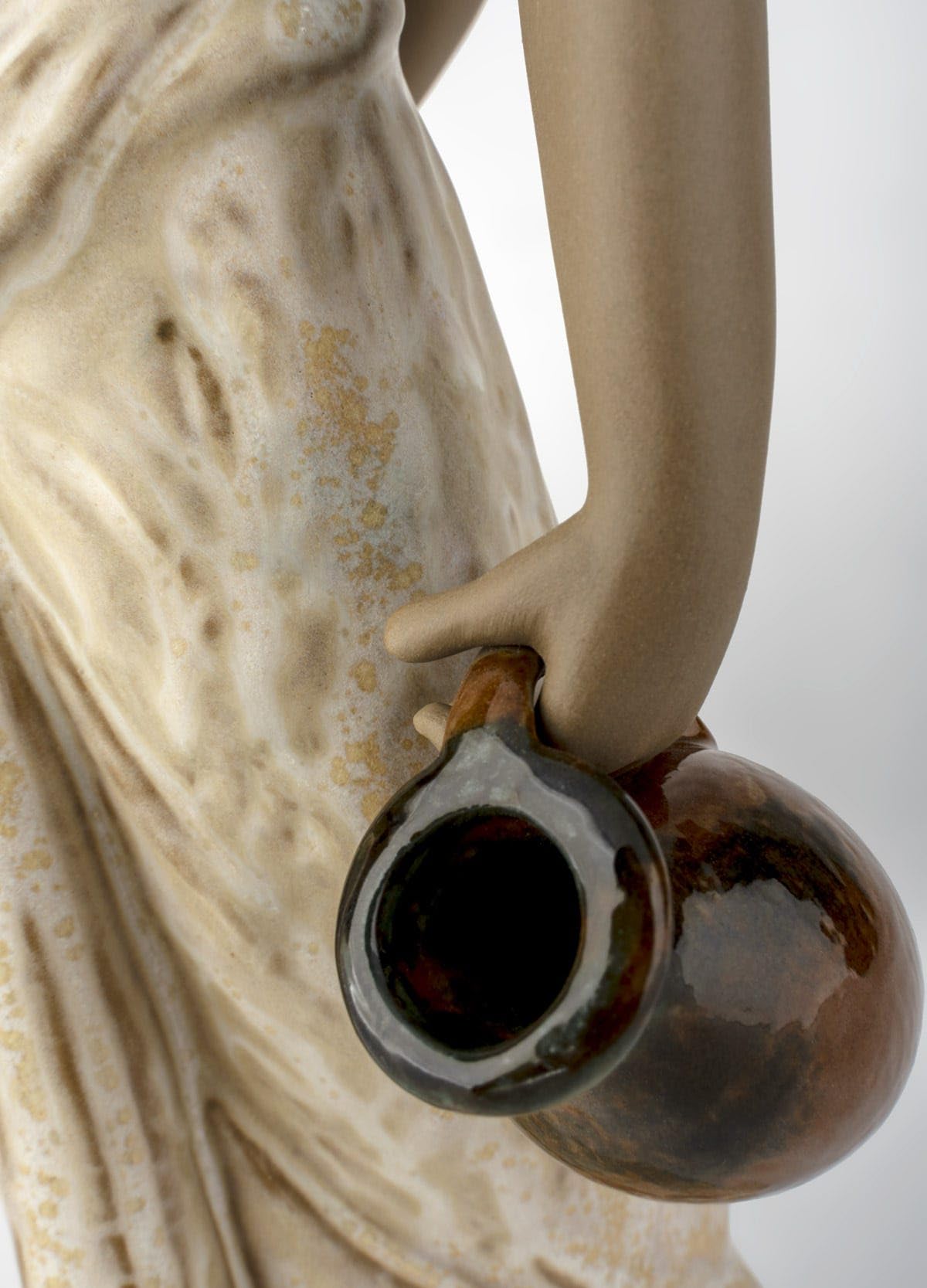 Amazon.com: LLADRÓ Water Girl Figurine. Porcelain Nude Female