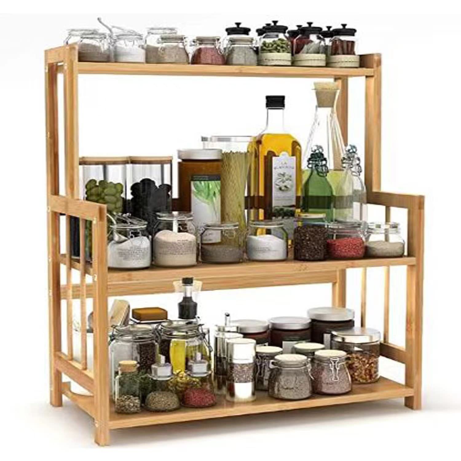 Amazon｜OIWAI 調味料ラック 調味料収納ラック スパイスラック