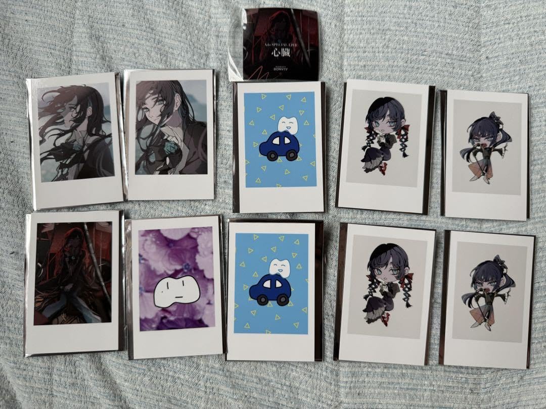 Amazon.co.jp: ado 心臓 チェキ風トレーディングカード : おもちゃ