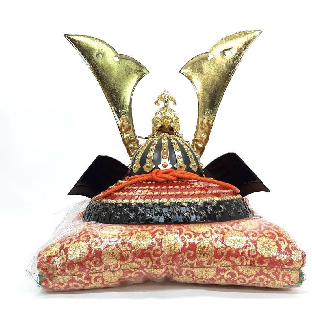 Amazon | 高岡銅器 特選 牡丹獅子星兜 五月人形 子供の日 初節句 兜