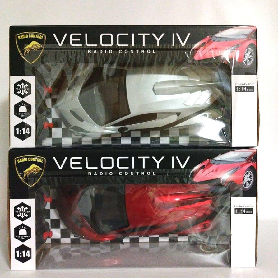 Amazon.co.jp: ラジコン BIG RC ベロシティー Ⅳ 2種セット : おもちゃ