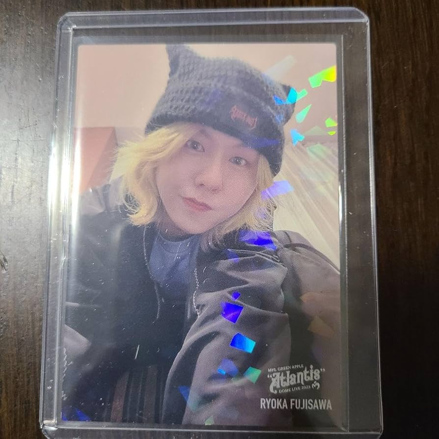 Amazon.co.jp: Mrs. GREEN APPLE Atlantis 藤澤涼架 レアカード : おもちゃ