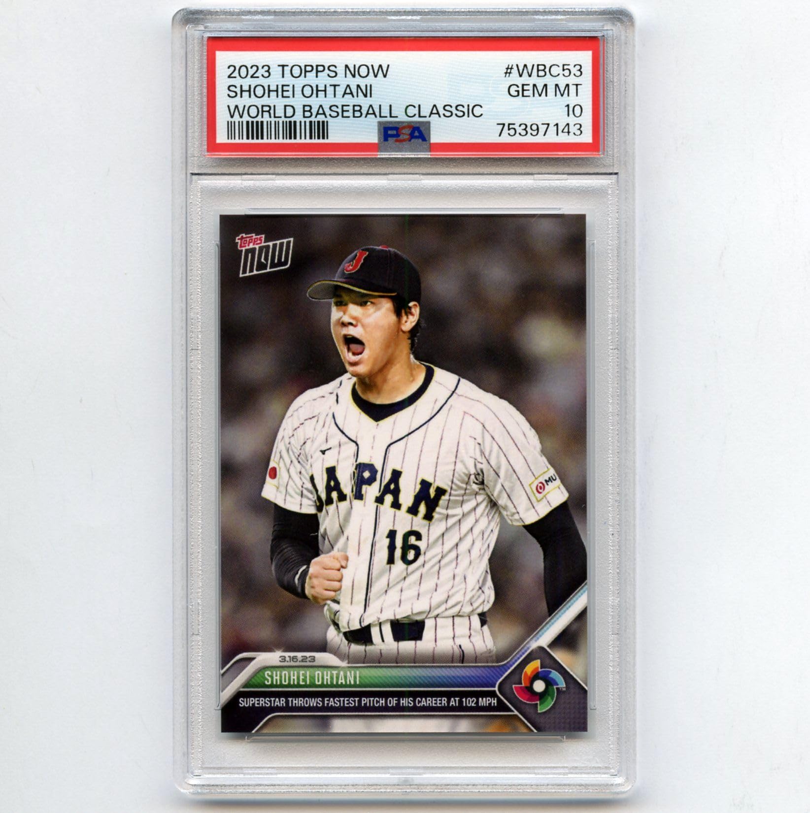 Topps now大谷翔平PSA10連番新人賞新人王英語＆日本語