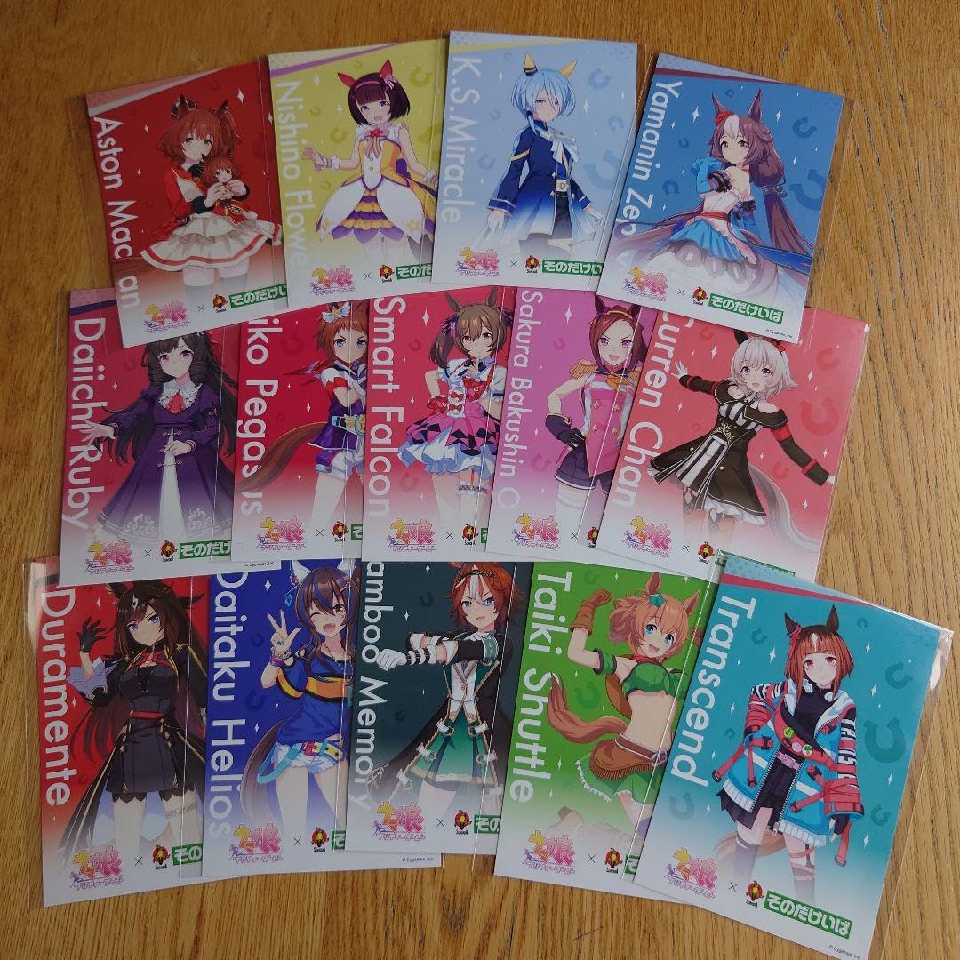Amazon.co.jp: ウマ 娘 園田競馬場 ポストカード 全14種 : おもちゃ