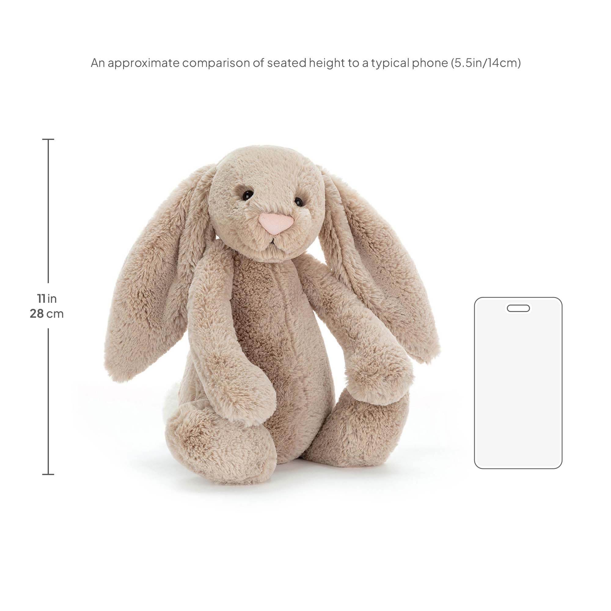 Amazon.co.jp: JELLYCAT BASHFUL BEIGE BUNNY LARGE : おもちゃ