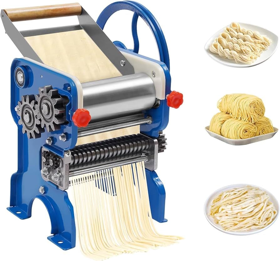 Amazon | 製麺機 麺機 ラーメン製麺機 電動 自宅でDIY麺類 手作り2mm