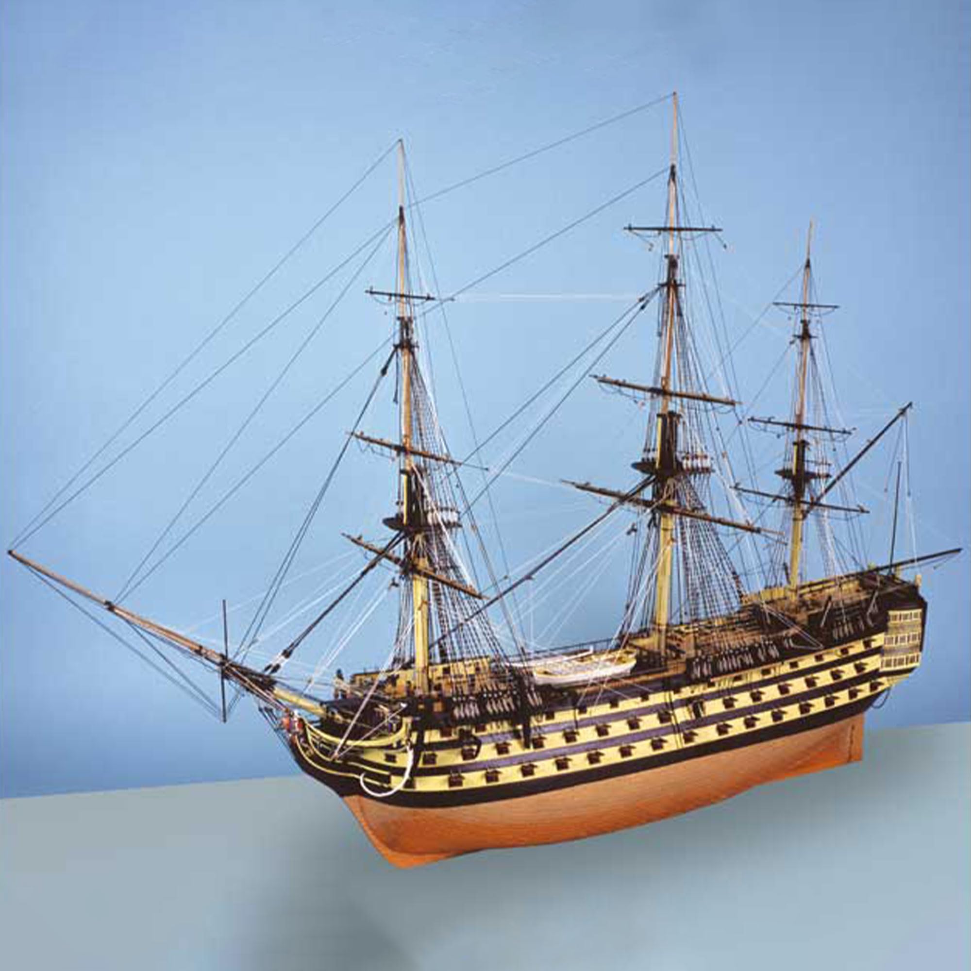 Amazon | J9014 Jotika 木製帆船模型キット HMSビクトリー（和訳付属