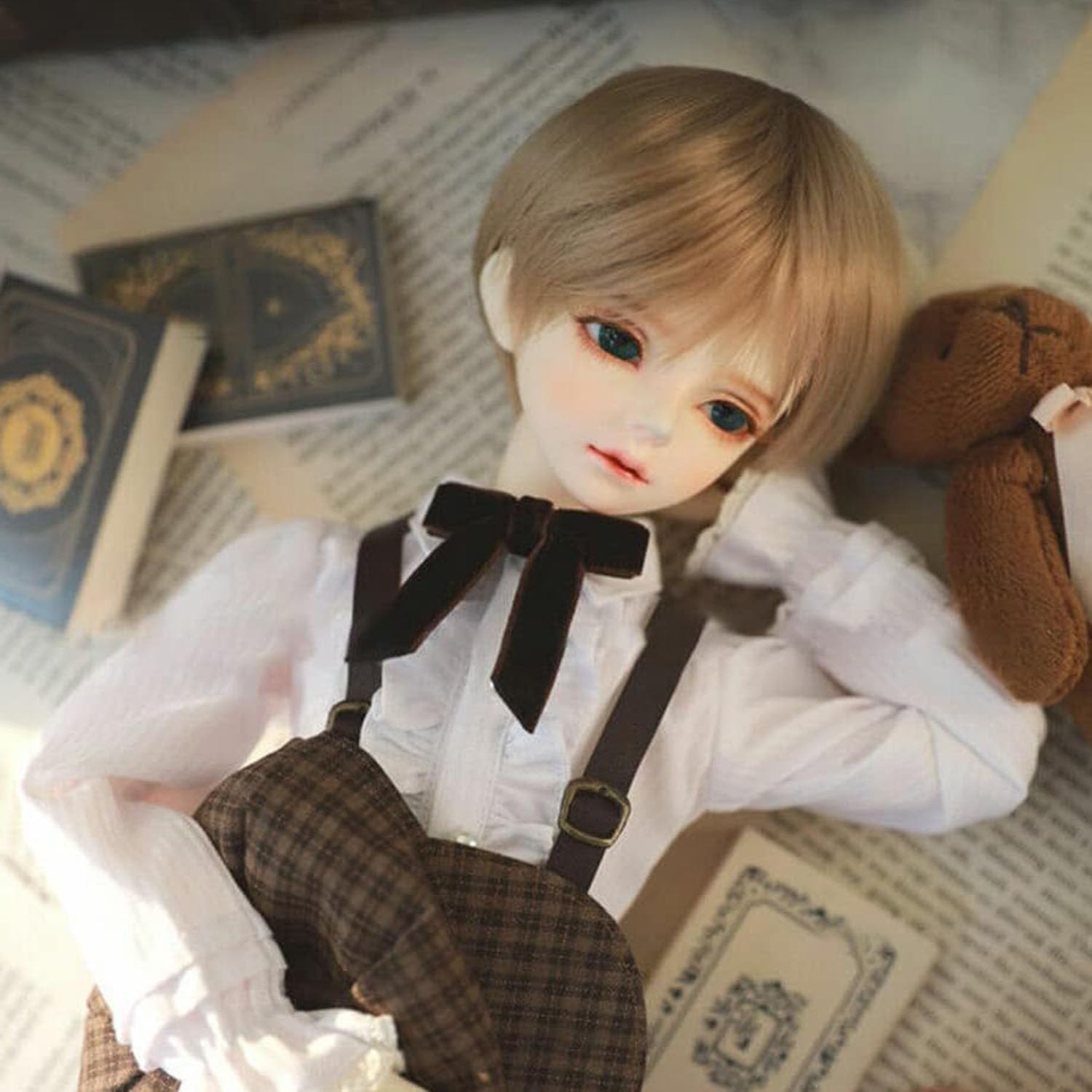 Amazon.co.jp: BJDドール フルセット 1/4 球体関節人形 40cm SD 樹脂