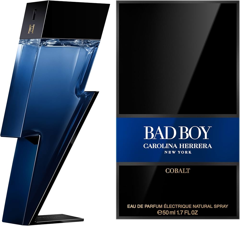 Amazon.com : Carolina Herrera Bad Boy Cobalt Eau De Parfum Spray