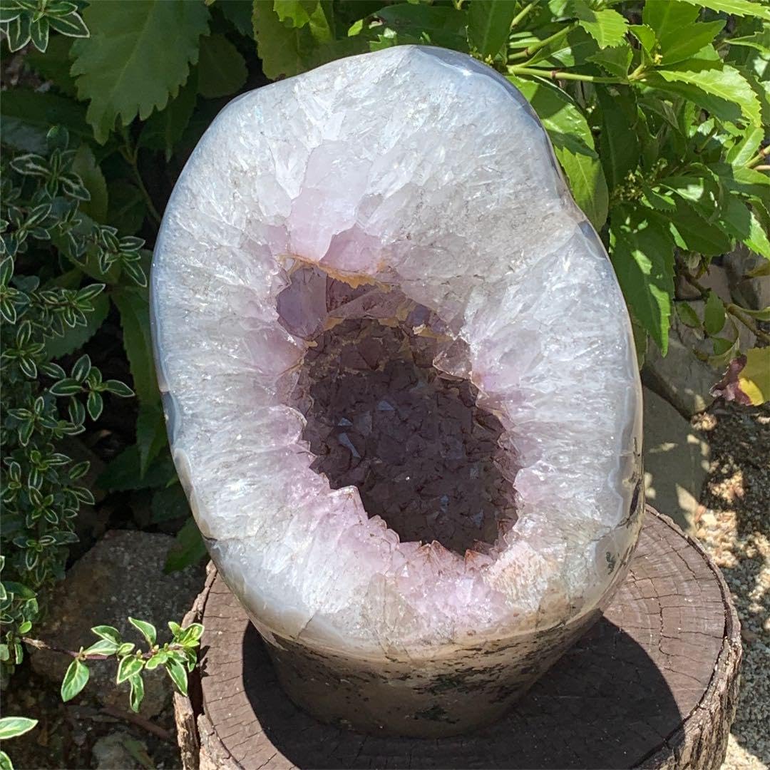 Amazon.co.jp: 貴重なアメジスト最高のヒーリング効果や浄化や魔除けに