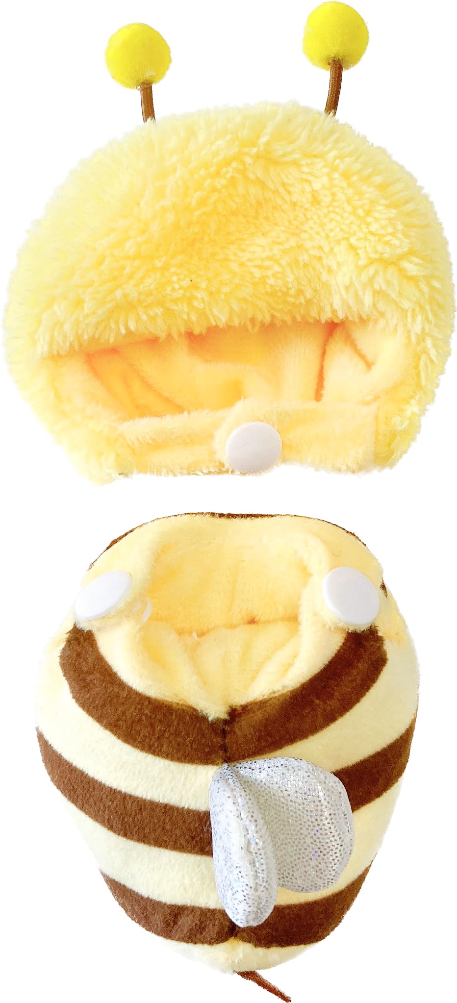 Amazon.co.jp: ぬいぐるみ用着ぐるみ 蜂 10cm用 ぬい服 綿人形の服