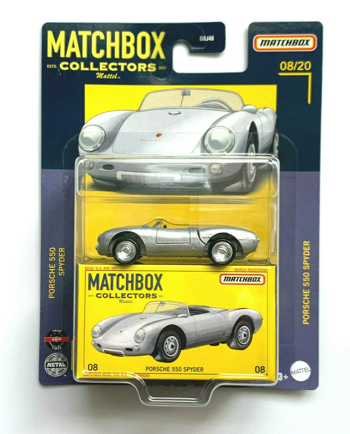 Amazon.co.jp: Matchbox ポルシェ 550 スパイダー コレクターズ