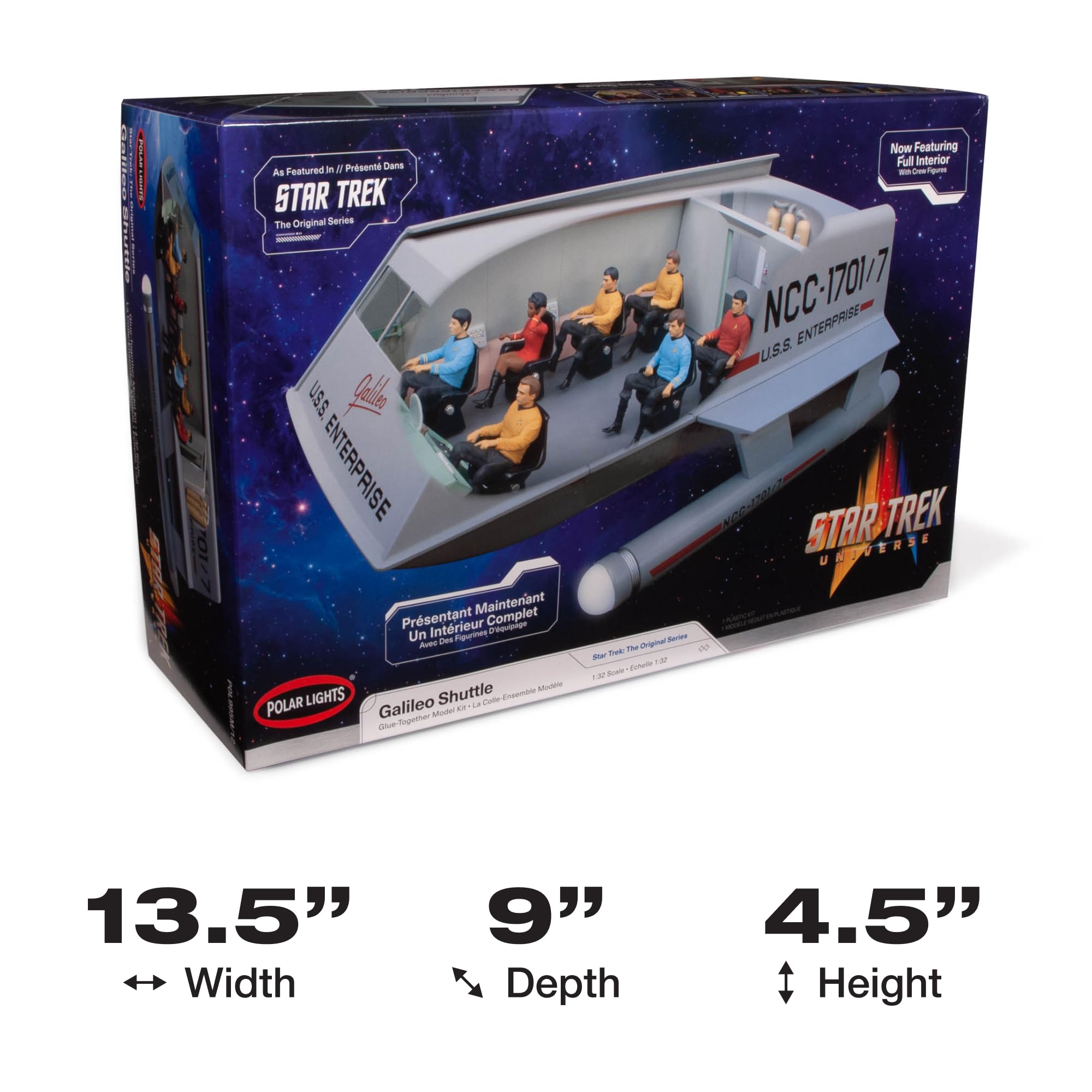 Amazon | ポーラライツ スタートレック 宇宙大作戦 ガリレオシャトル