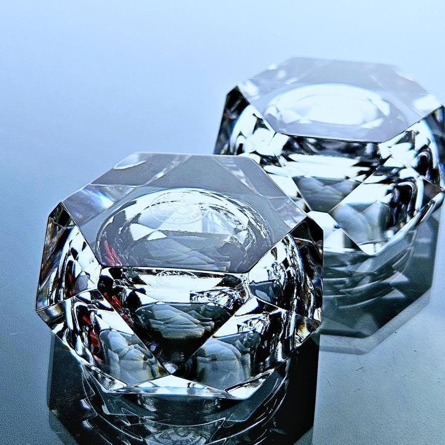 Amazon.co.jp: 輝くオールドバカラBaccarat クリスタルカットの調味料