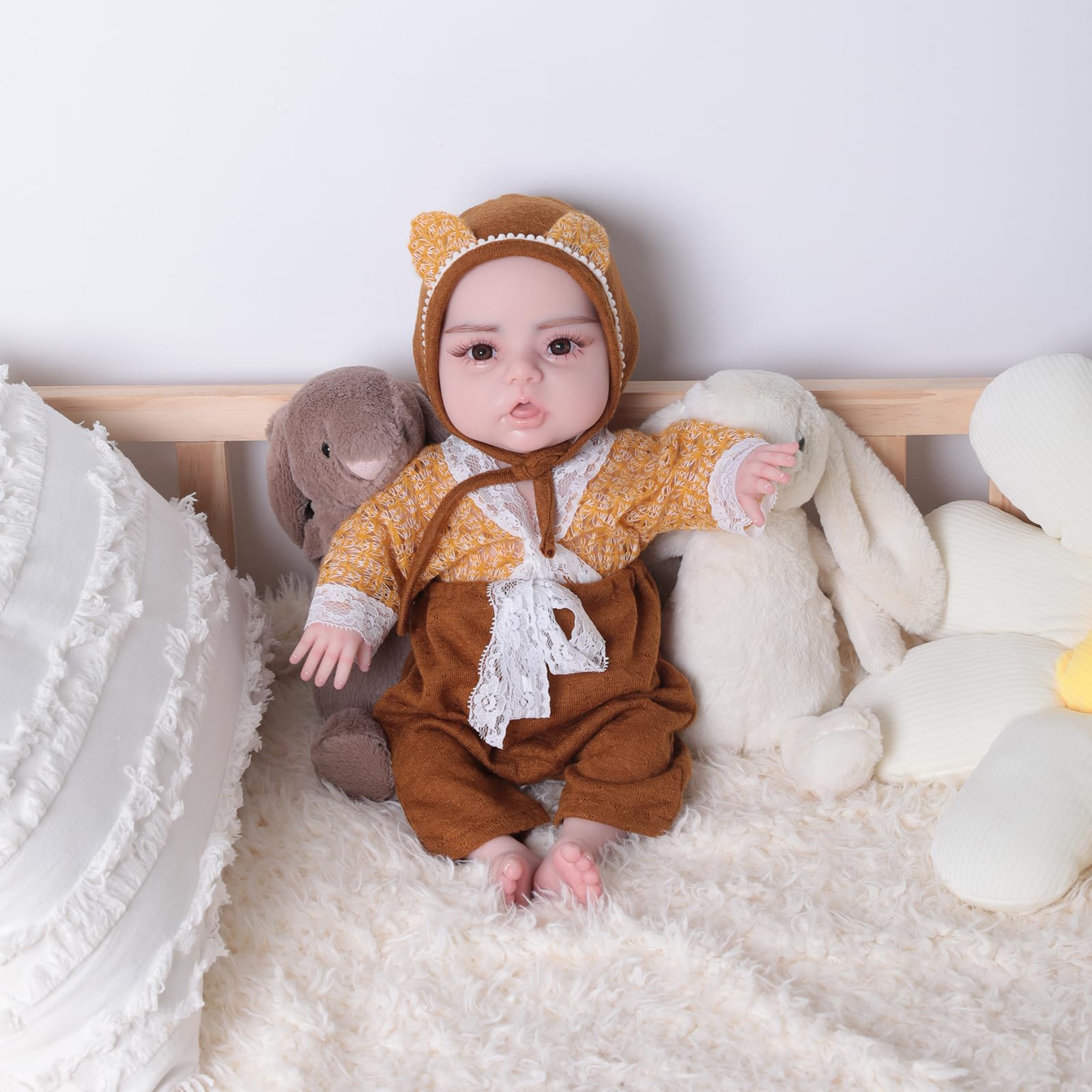 Amazon.co.jp: シリコン赤ちゃん人形 LINGZHANリボーンドール トドラー