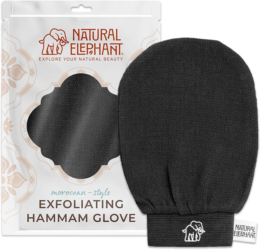 Amazon.com : Natural Elephant Exfoliating Hammam Glove | Authentic