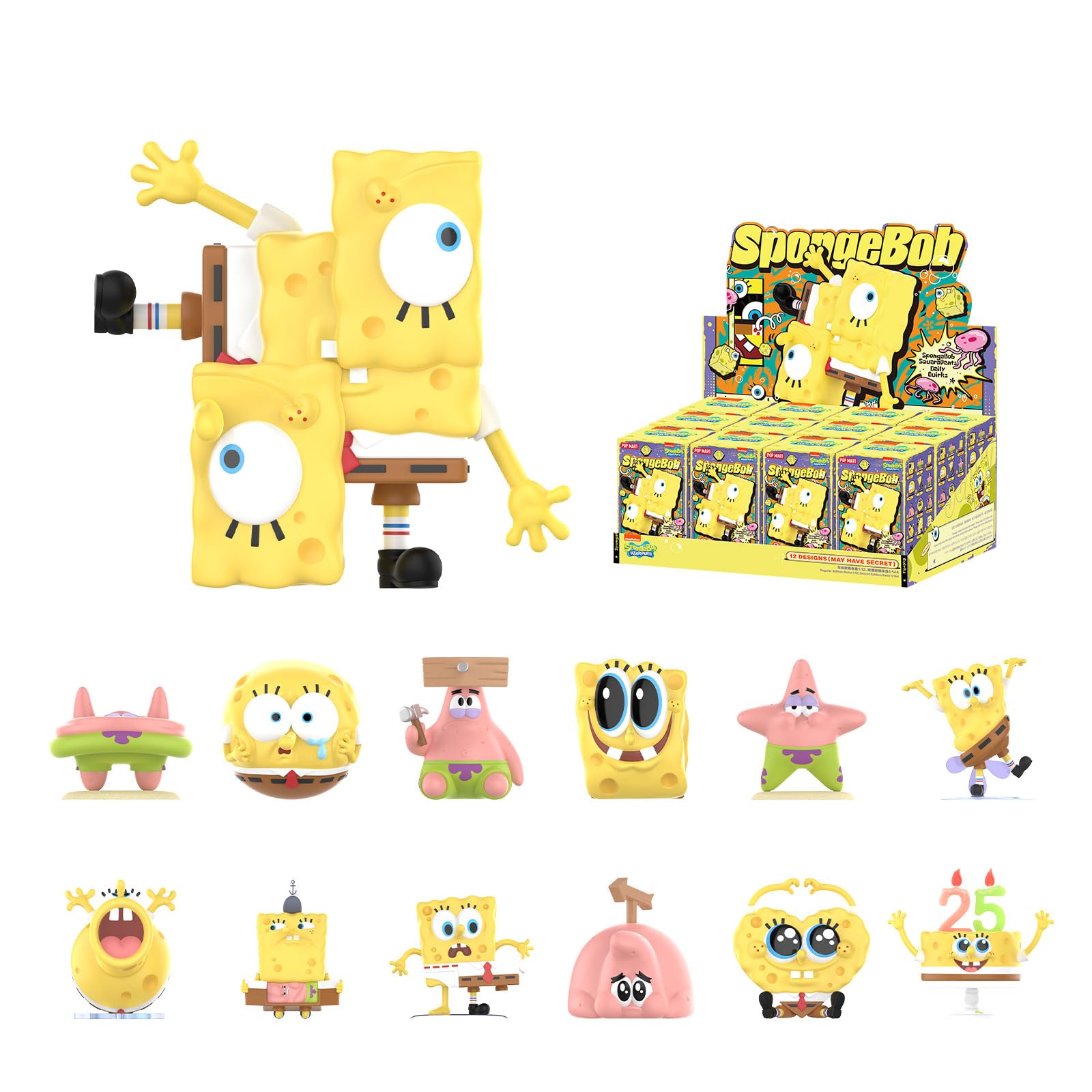 Amazon.co.jp: POP MART(ポップマート) スポンジボブ スクエアパンツ