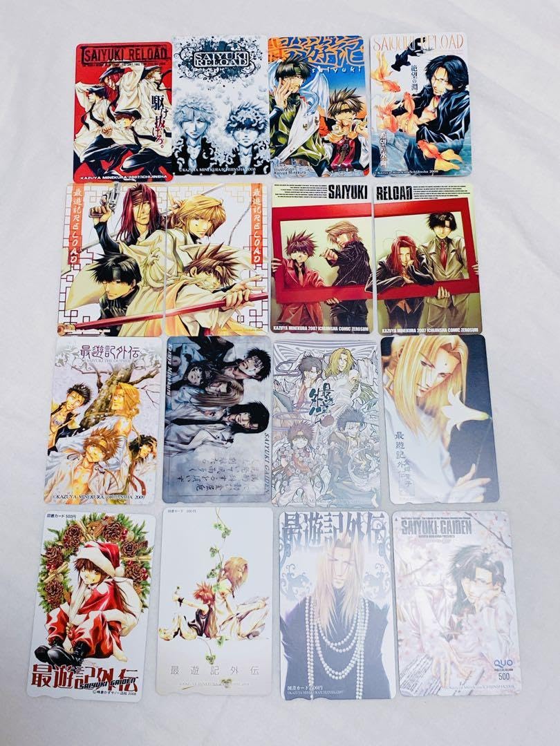 Amazon.co.jp: 最遊記 外伝 カード 三蔵 金蝉 悟空 悟浄 捲簾 八戒 天