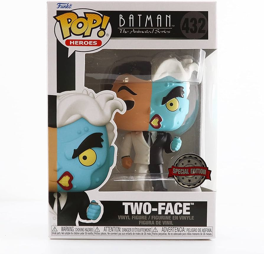Amazon.com: DC Batman The Animated Series Two-Face Funko POP Vinyl