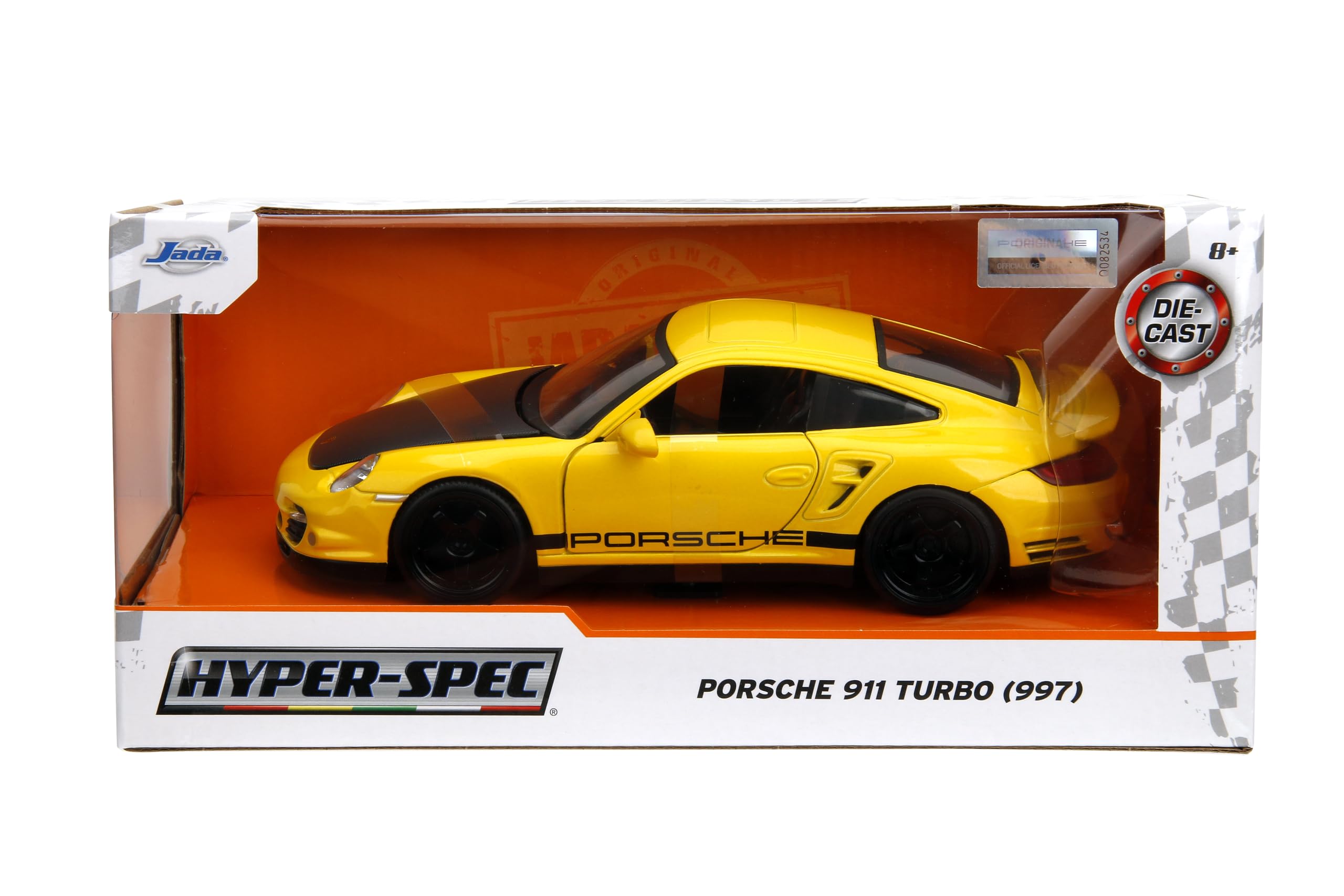 Amazon.com: Jada Hyper-Spec 1:24 2007 Porsche 911 Turbo 997 Die