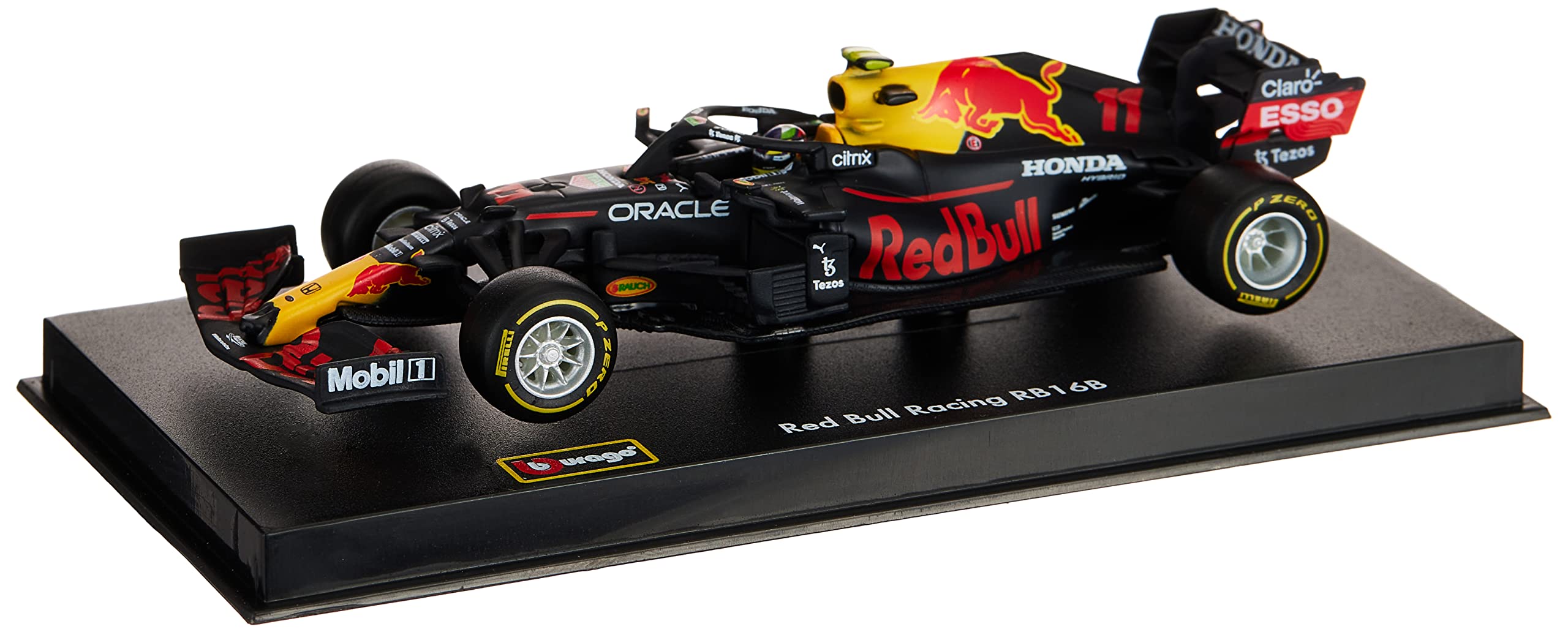 Amazon.com: Bburago 1:43 F1 Aston Martin RED Bull Racing RB16B