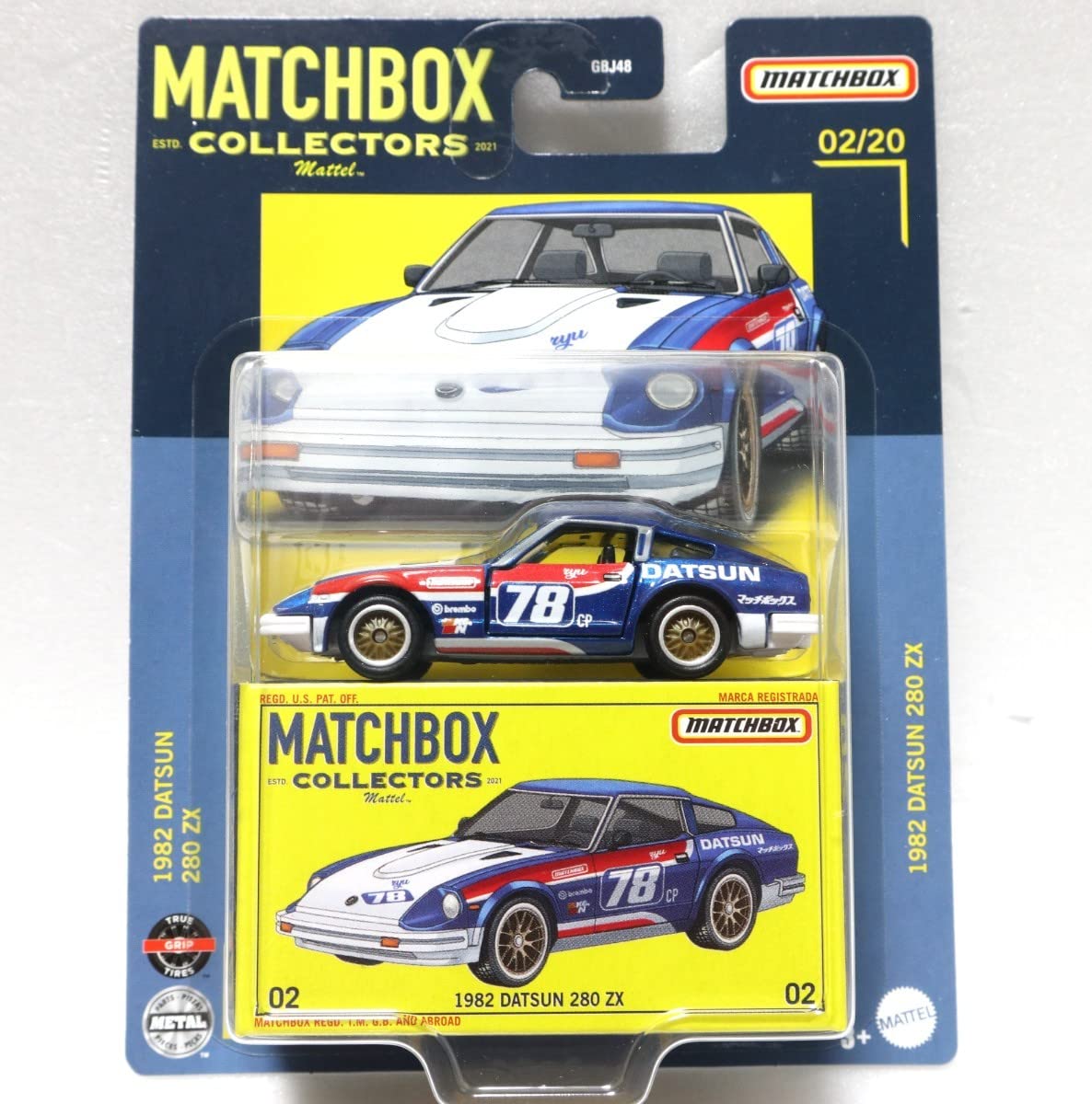 Amazon.co.jp: 1982 ダットサン 280ZX/レーシング#78/マッチボックス