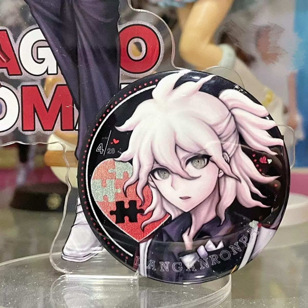 ダンガンロンパ 10周年 記念 幸運対決 缶バッジ 狛枝 凪斗