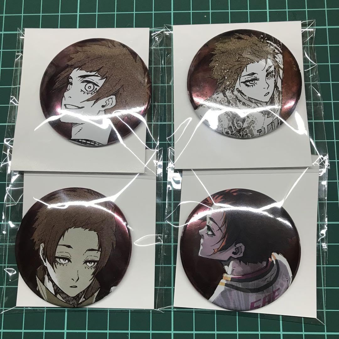 Amazon.co.jp: ブルーロック展 推しキャラ缶バッジ 糸師冴 4種セット
