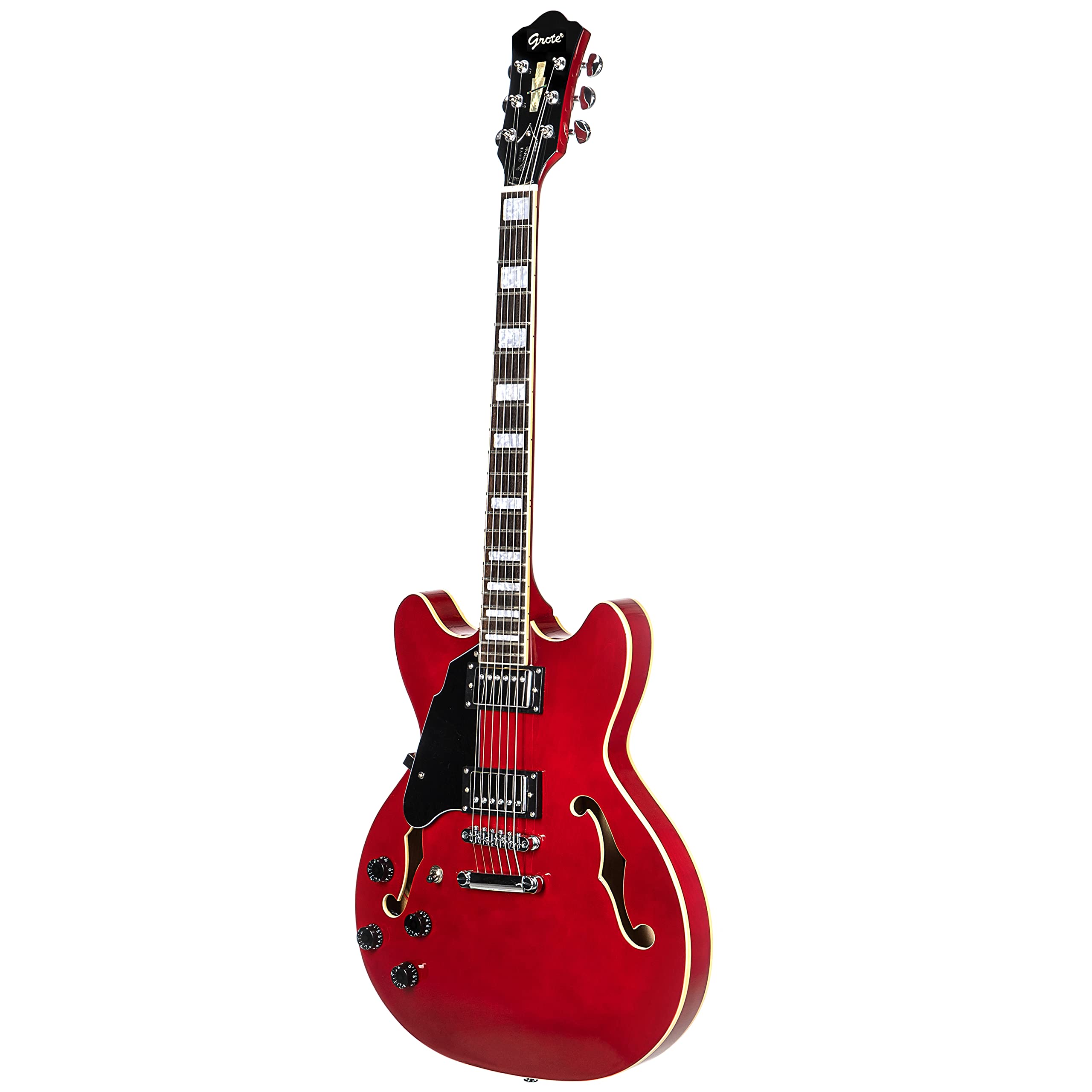 Amazon.com: Grote Full Scale Left-Handed Electric Guitar Semi