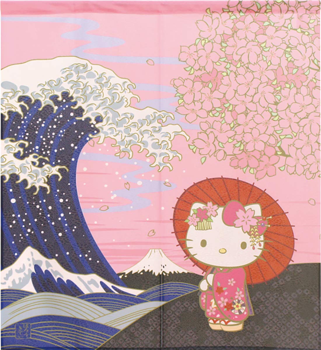 Amazon.co.jp: のれん工房 のれん サンリオキャラクターズ ハロー