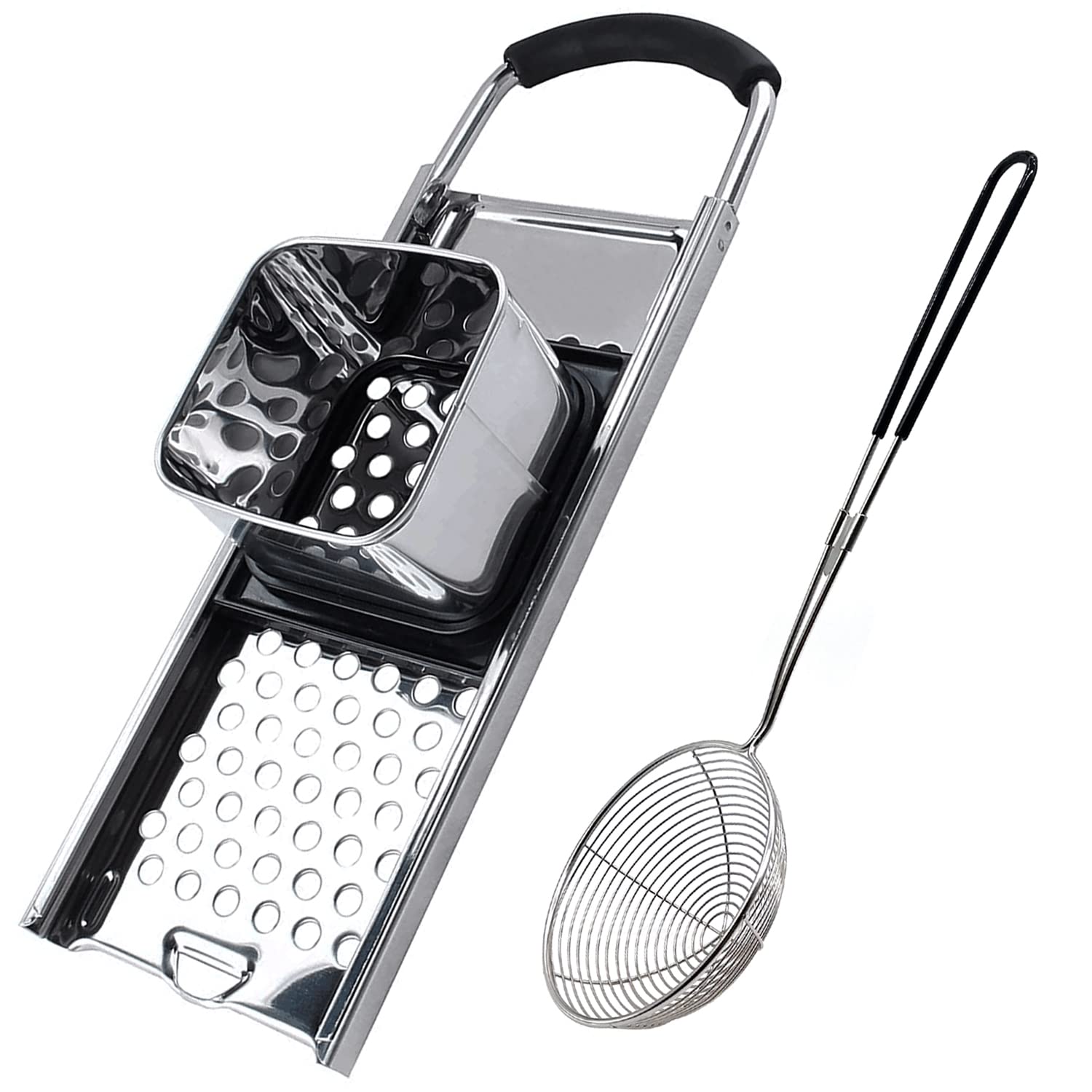 Amazon.com: KEISSCO Stainless Steel Spaetzle Maker with Comfort