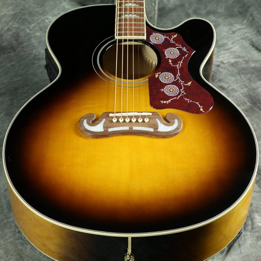 Amazon.co.jp: Epiphone/J-200EC Studio VS (Vintage Sunburst) (EJ