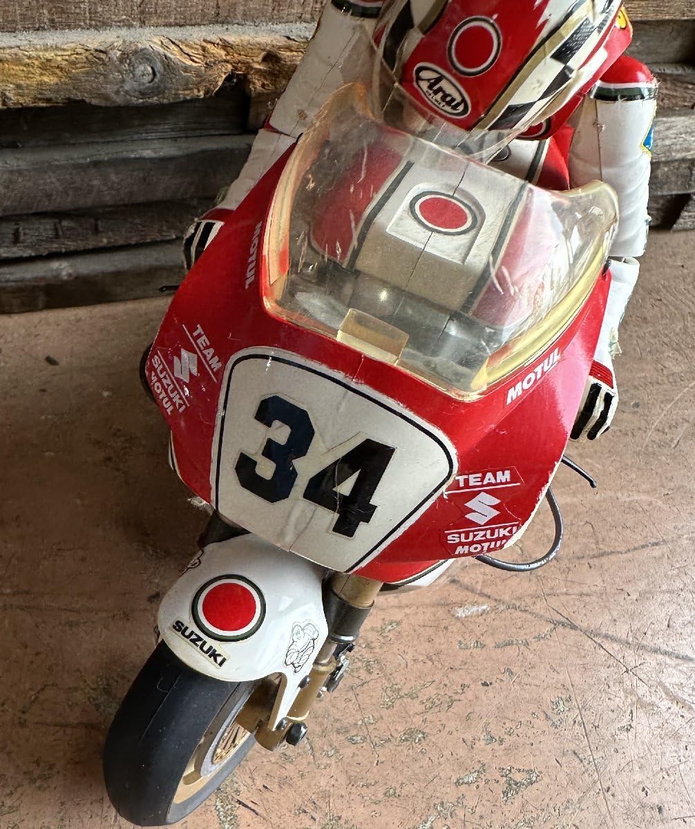 Amazon | 現状 部品取り 京商 KYOSHO 1/8 電動RCオートバイ ハングオン