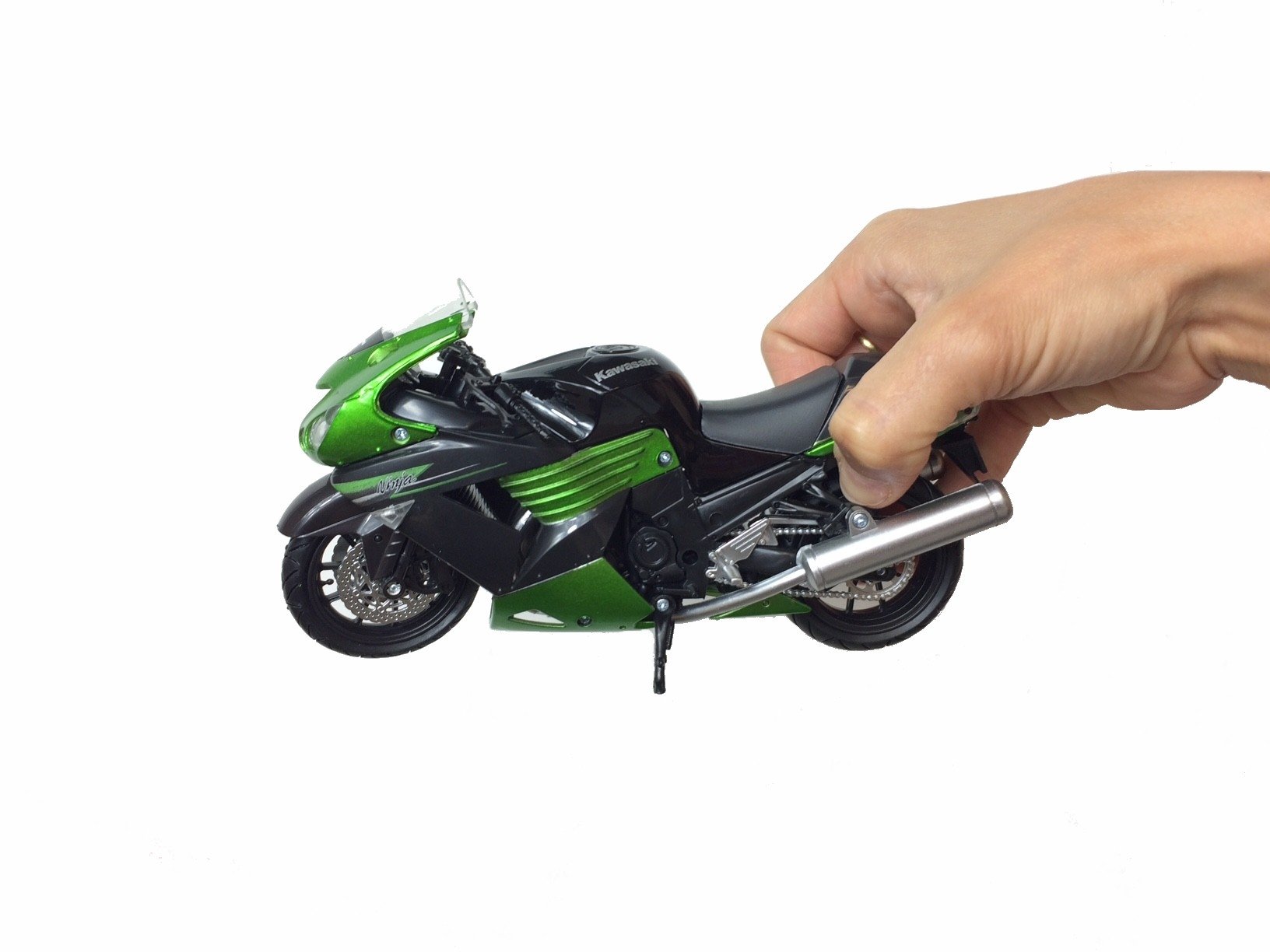 Amazon.com: New Ray 2011 Kawasaki ZX-14 Ninja Green Motorcycle