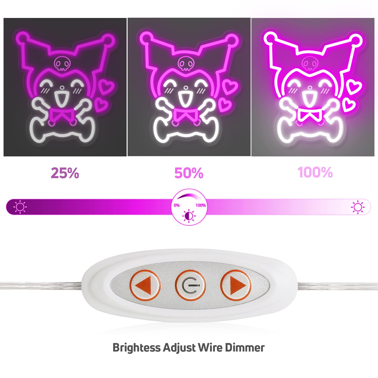 Amazon.co.jp: 日本アニメ ネオンライト クロミ ネオンサイン 3Dアート