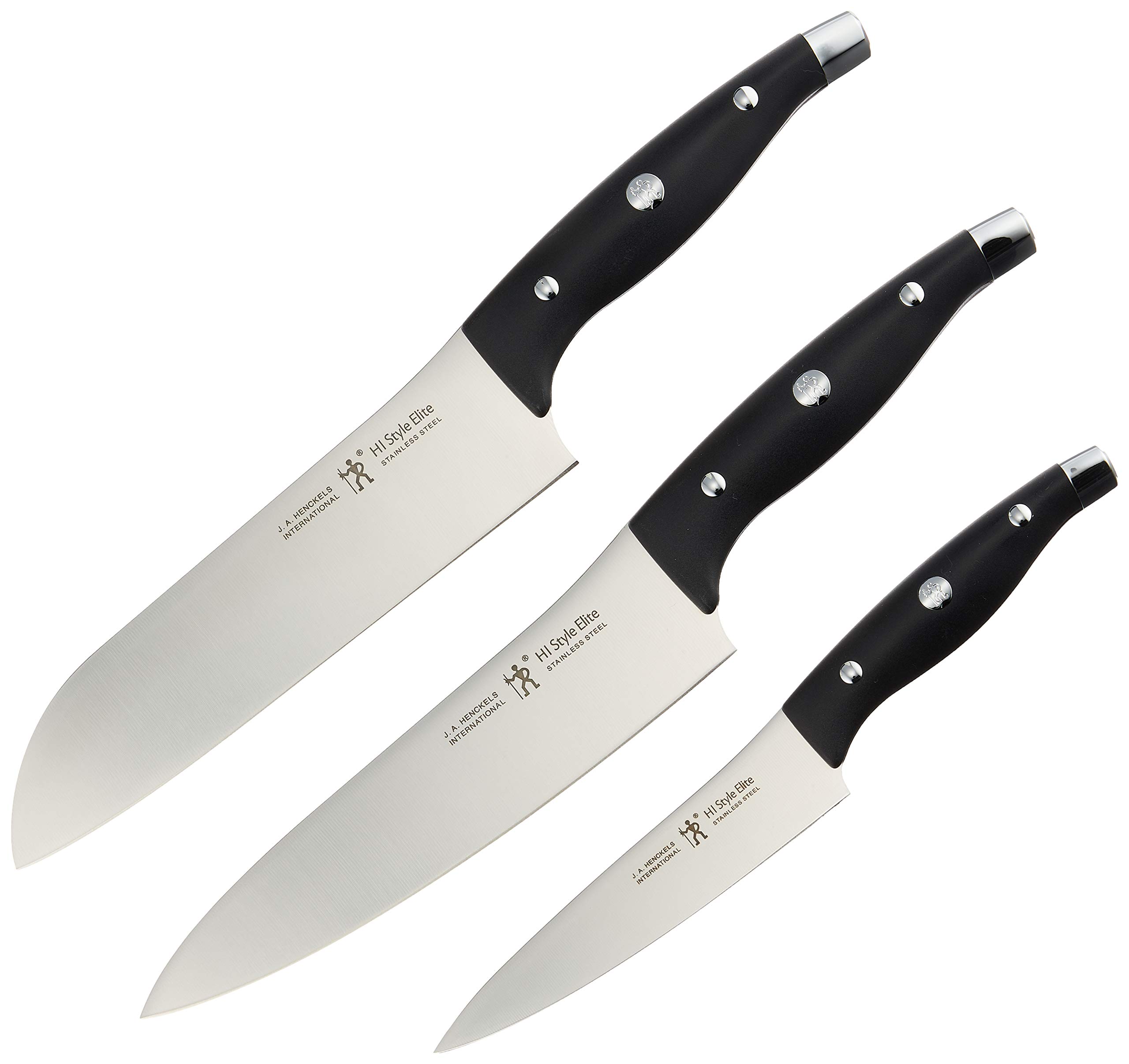 Amazon｜ヘンケルス 包丁セット HIスタイル エリート ブラック 三徳