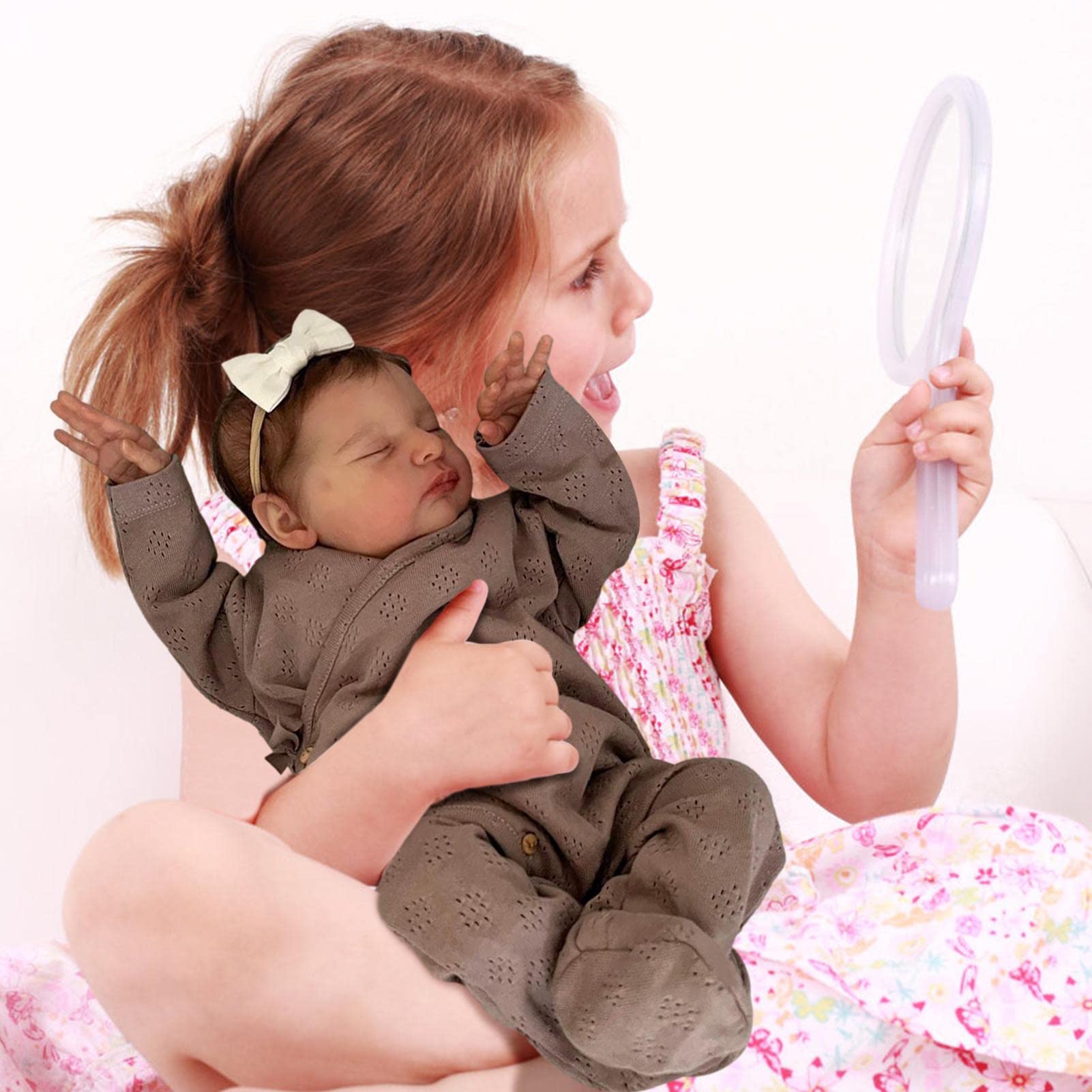 Amazon.co.jp: リボーンドール - 19 インチ寝ている現実的なリボーン