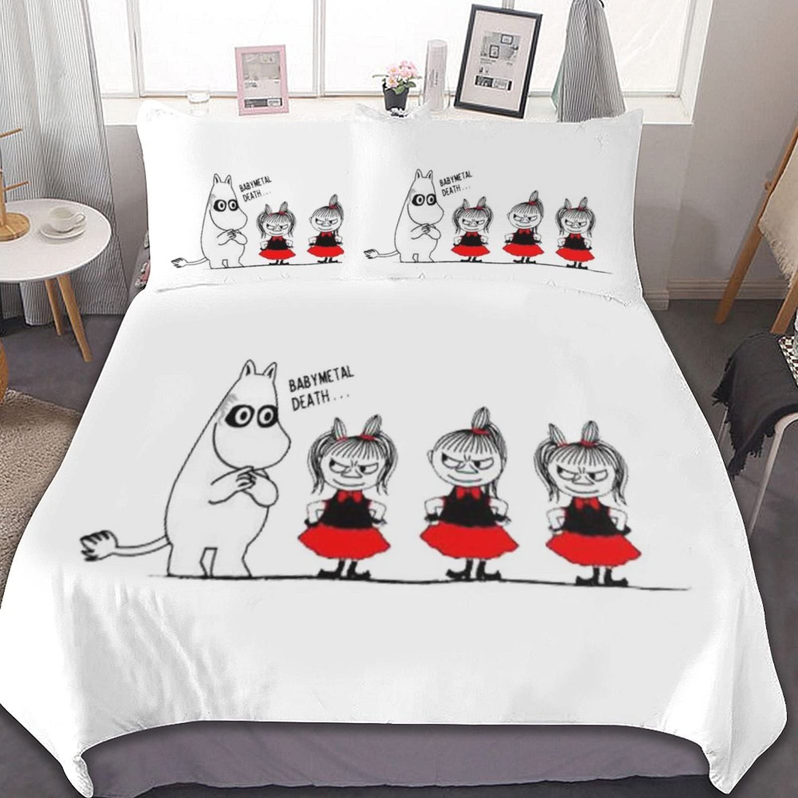 Amazon｜ムーミン 布団カバー 3点セット シングル 寝具カバーセット