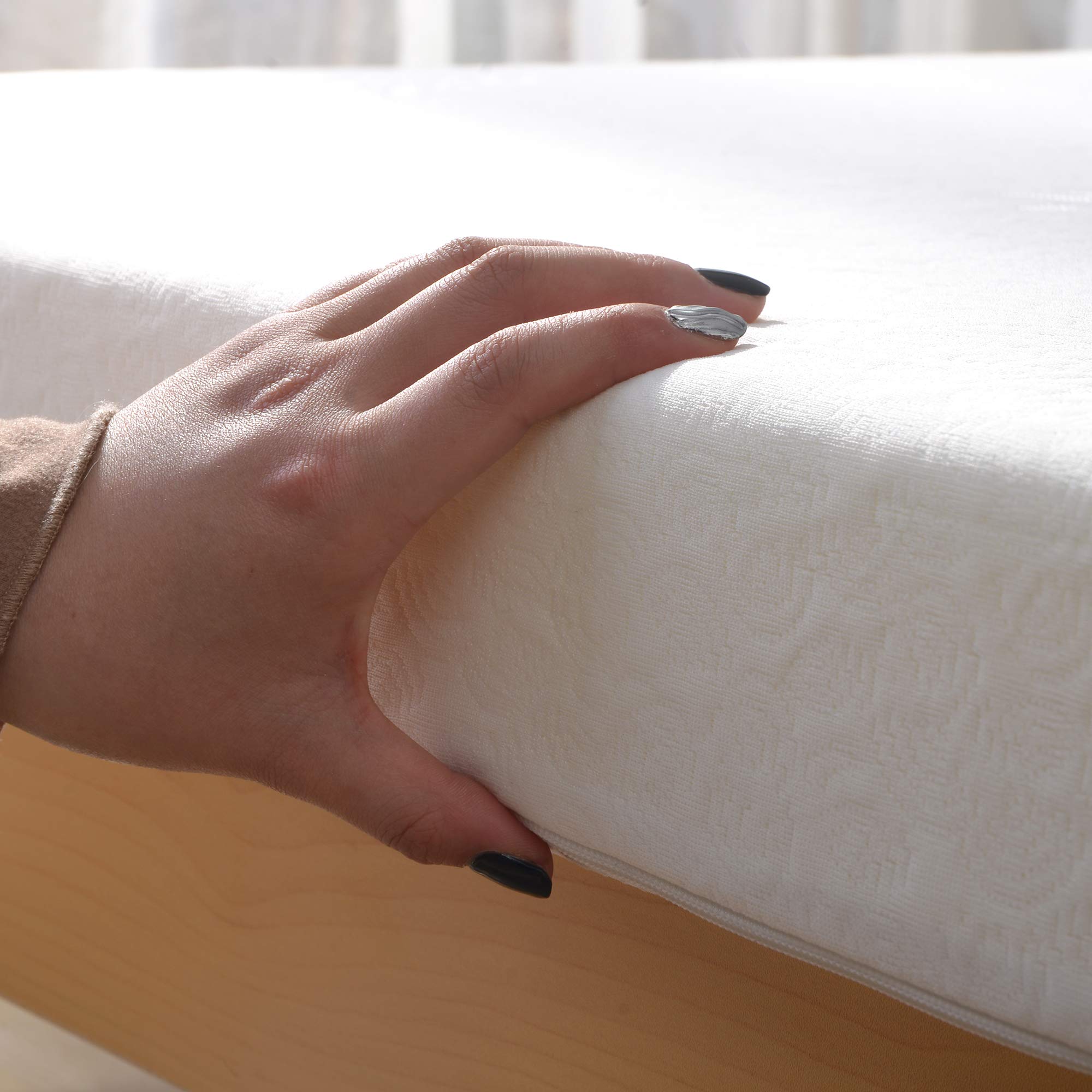 Amazon｜10cm高反発マットレス シングル ホワイト 25D 120N S (10cm高