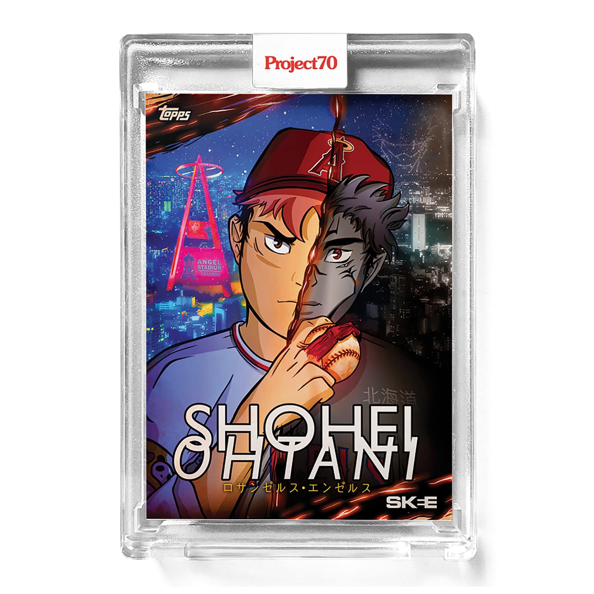 Amazon.com: MLB Topps Project70 Card 324 | 1957 大谷翔平DJ Skee