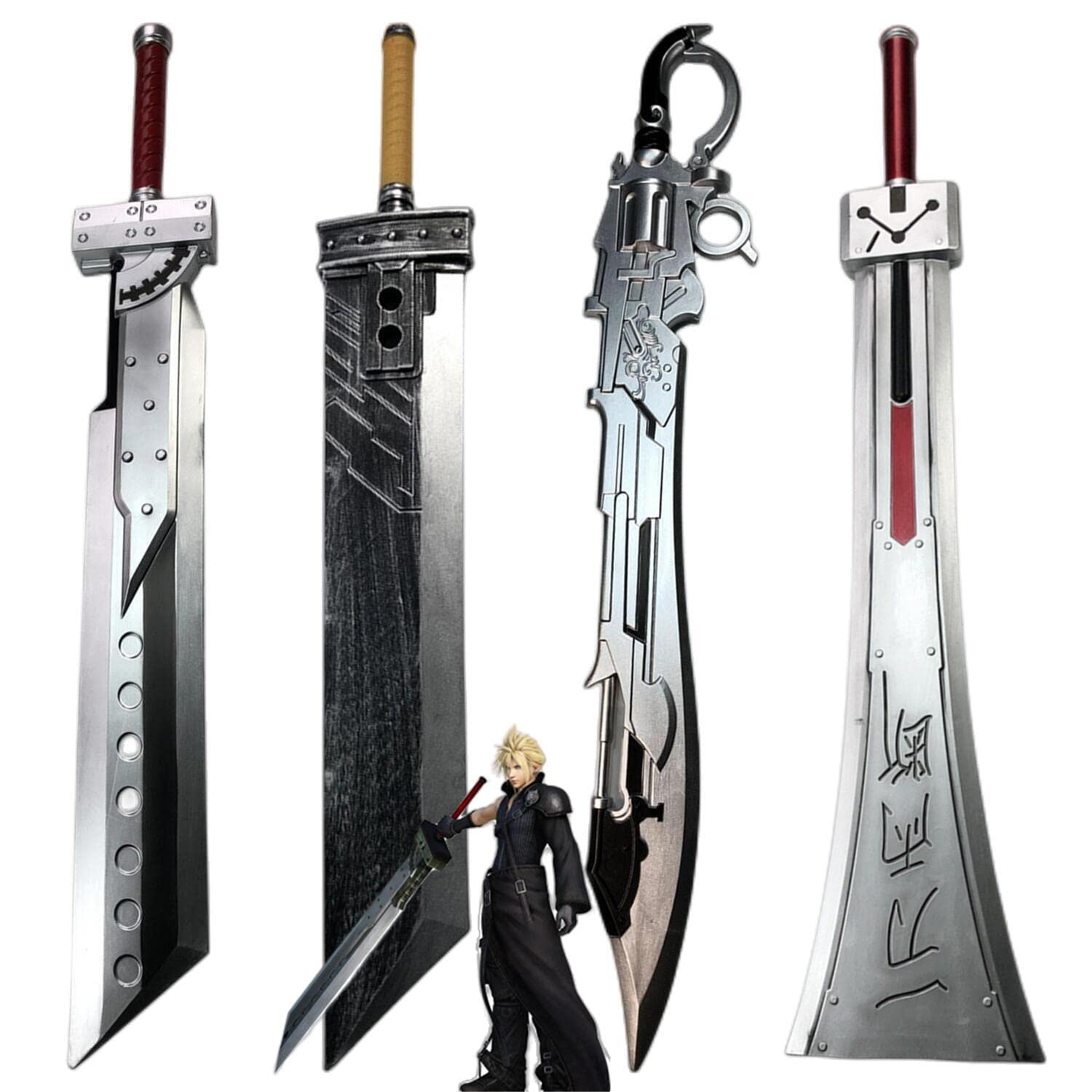 Amazon.co.jp: FF14 ファンタジー コスプレ道具 クラウド・ストライフ