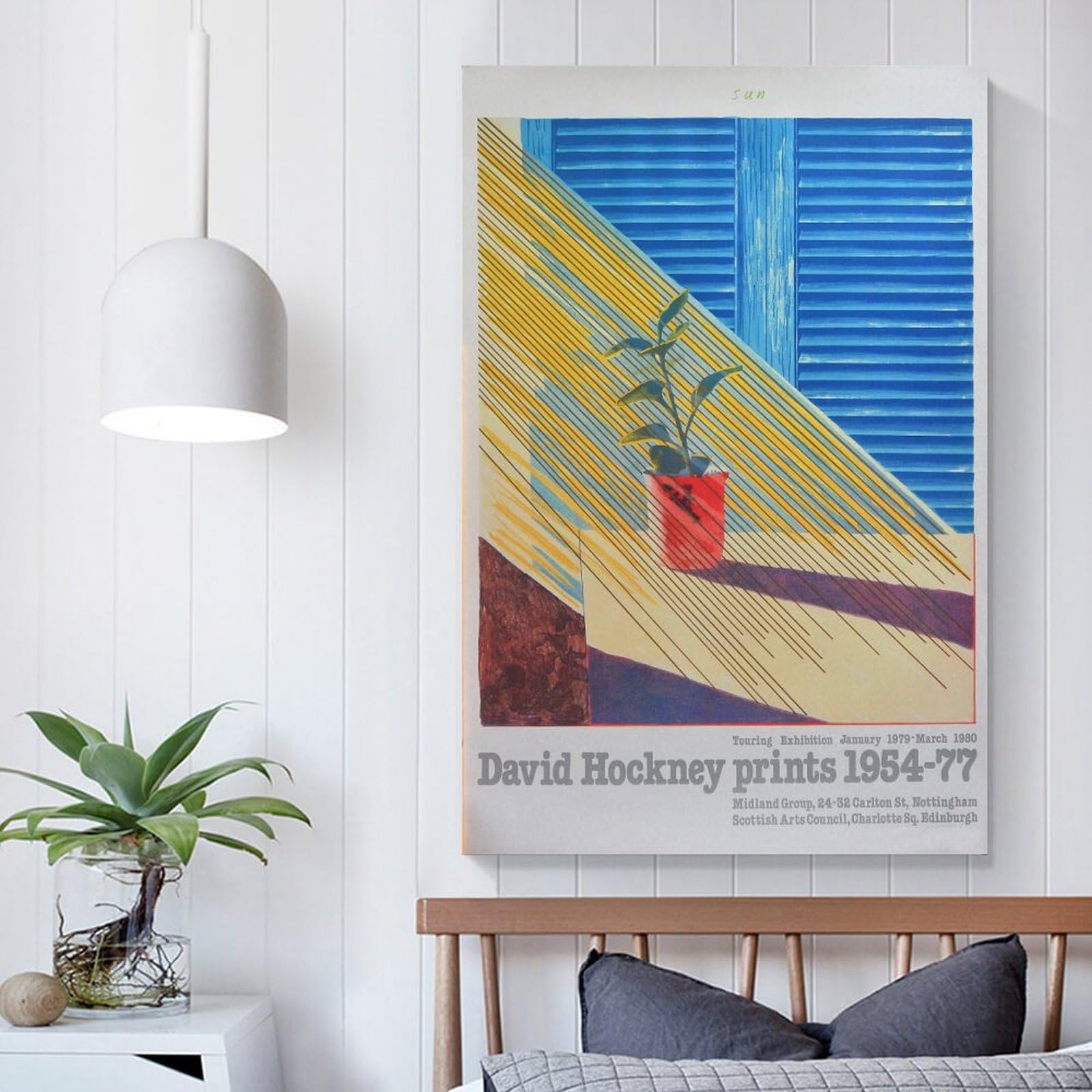 Amazon.co.jp: David Hockneyデイヴィッド・ホックニー ポスター 展覧