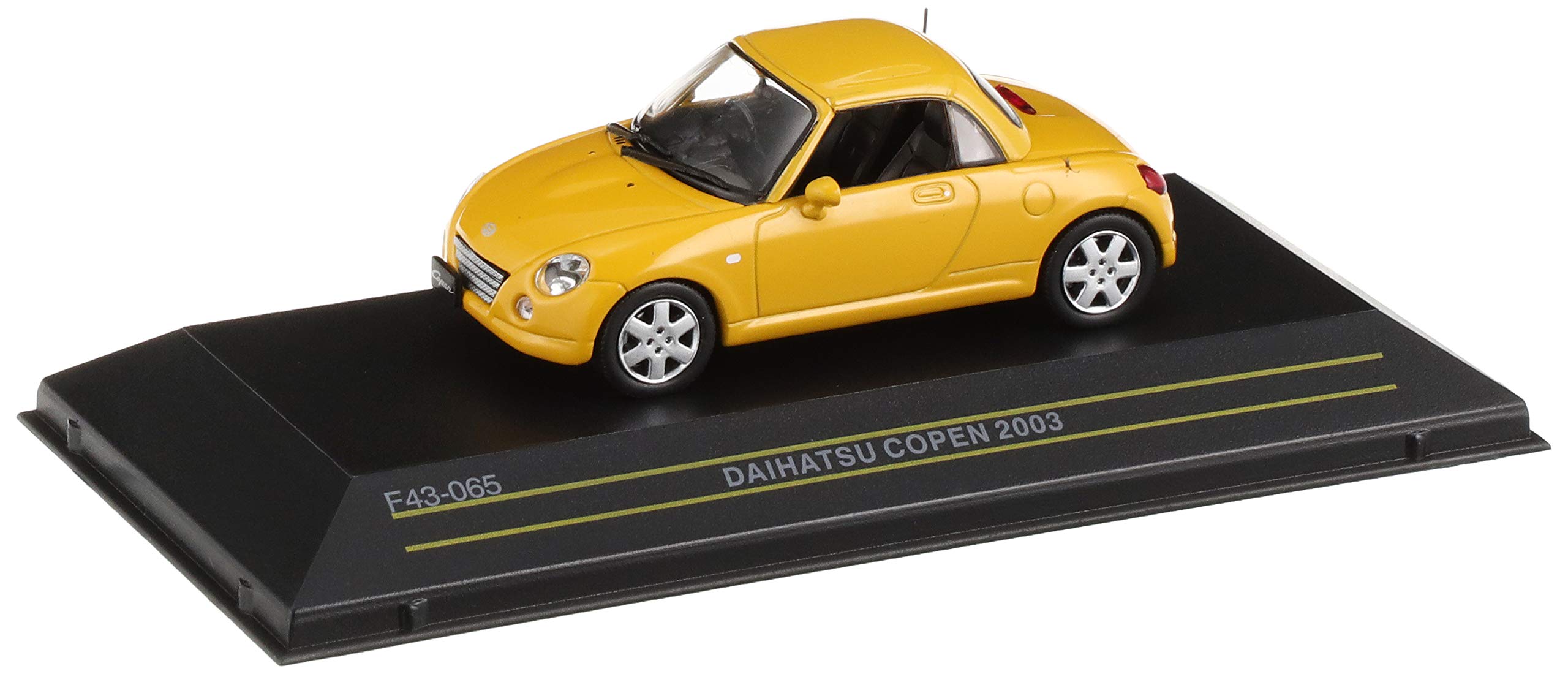 Amazon | FIRST:43 1/43 ダイハツ コペン 2003 イエロー 完成品