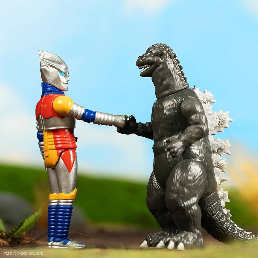 Amazon.com: Super7 Toho Godzilla Jet Jaguar - 3.75