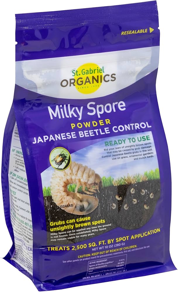 Amazon.com : St. Gabriel Organics Milky Spore Powder, 10oz