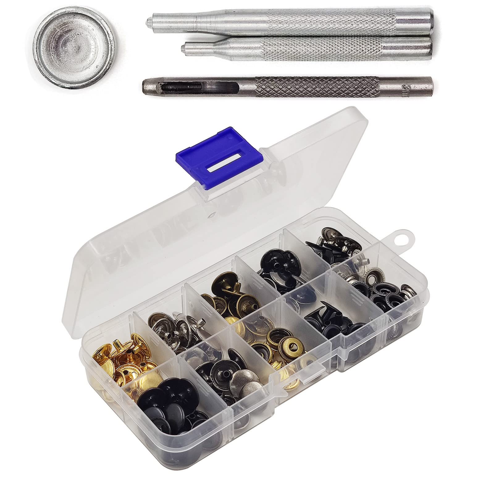 Amazon.co.jp: OCEVEN レザークラフト ジャンパーホック 打ち具セット