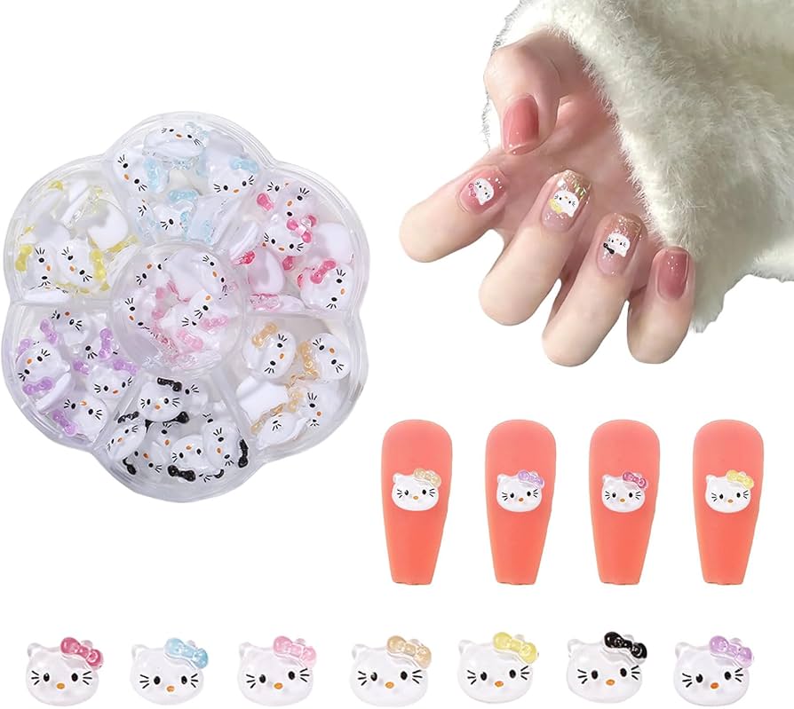 Amazon | ネイルパーツ キティ 1ケース入り キティ ネイル