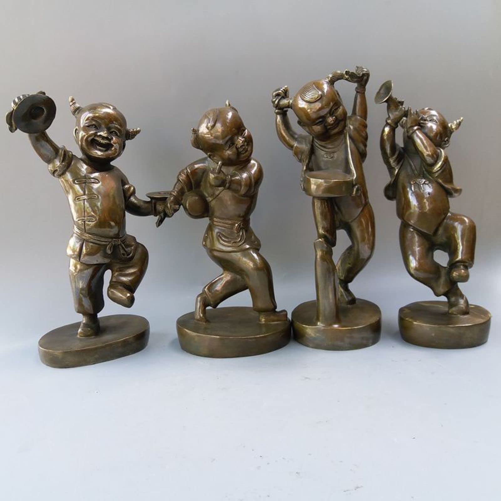 Amazon.co.jp: 置物・オブジェ彫刻置物 銅飾り、人物彫刻、銅飾り飾り