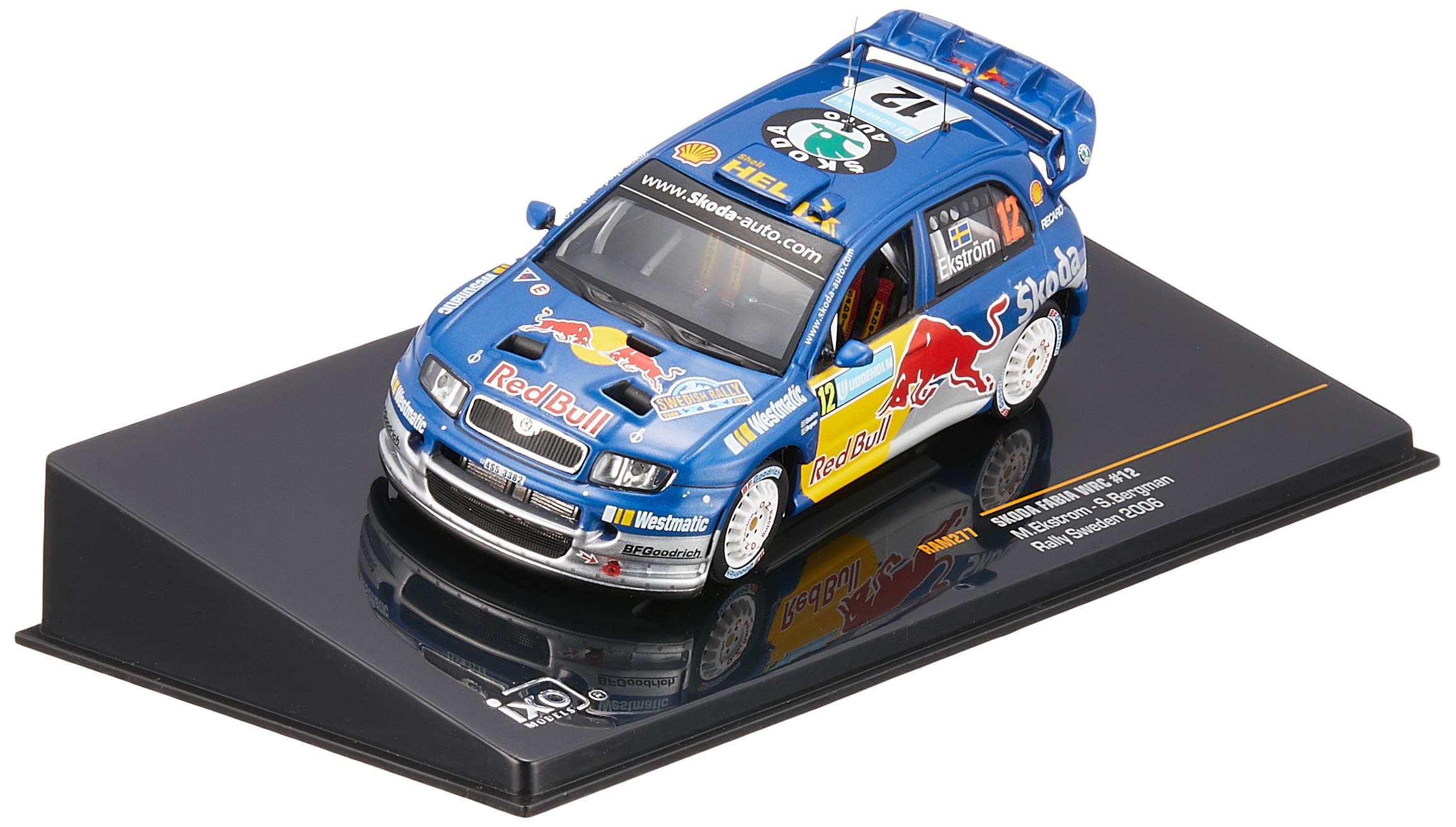 Amazon | ixo/イクソ シュコダ ファビア WRC 06 ラリー・スウェーデン